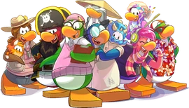 10th Anniversary mascots