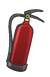 Fire extinguisher pin