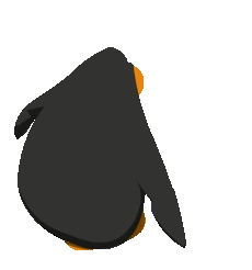 Image result for throwing snowballs penguin gif