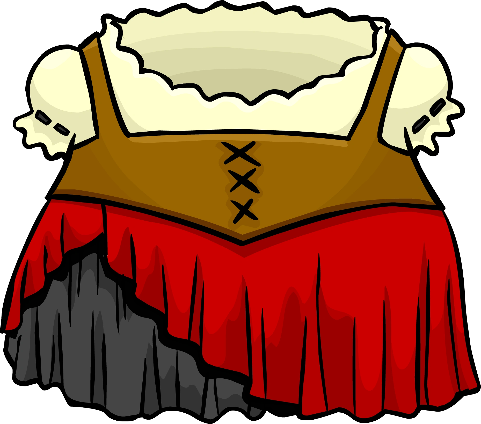 Red Pirate Dress Club Penguin Wiki FANDOM powered by Wikia