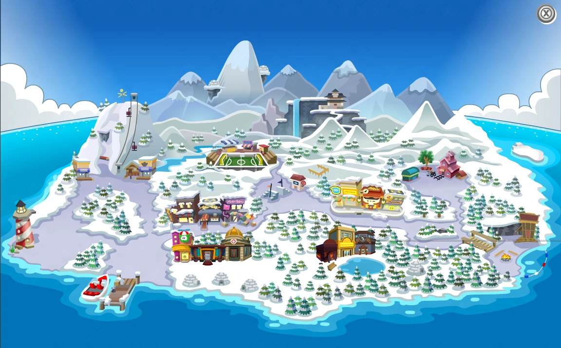User blog:SandorL/New Map w/ My Custom Locations | Club Penguin Wiki