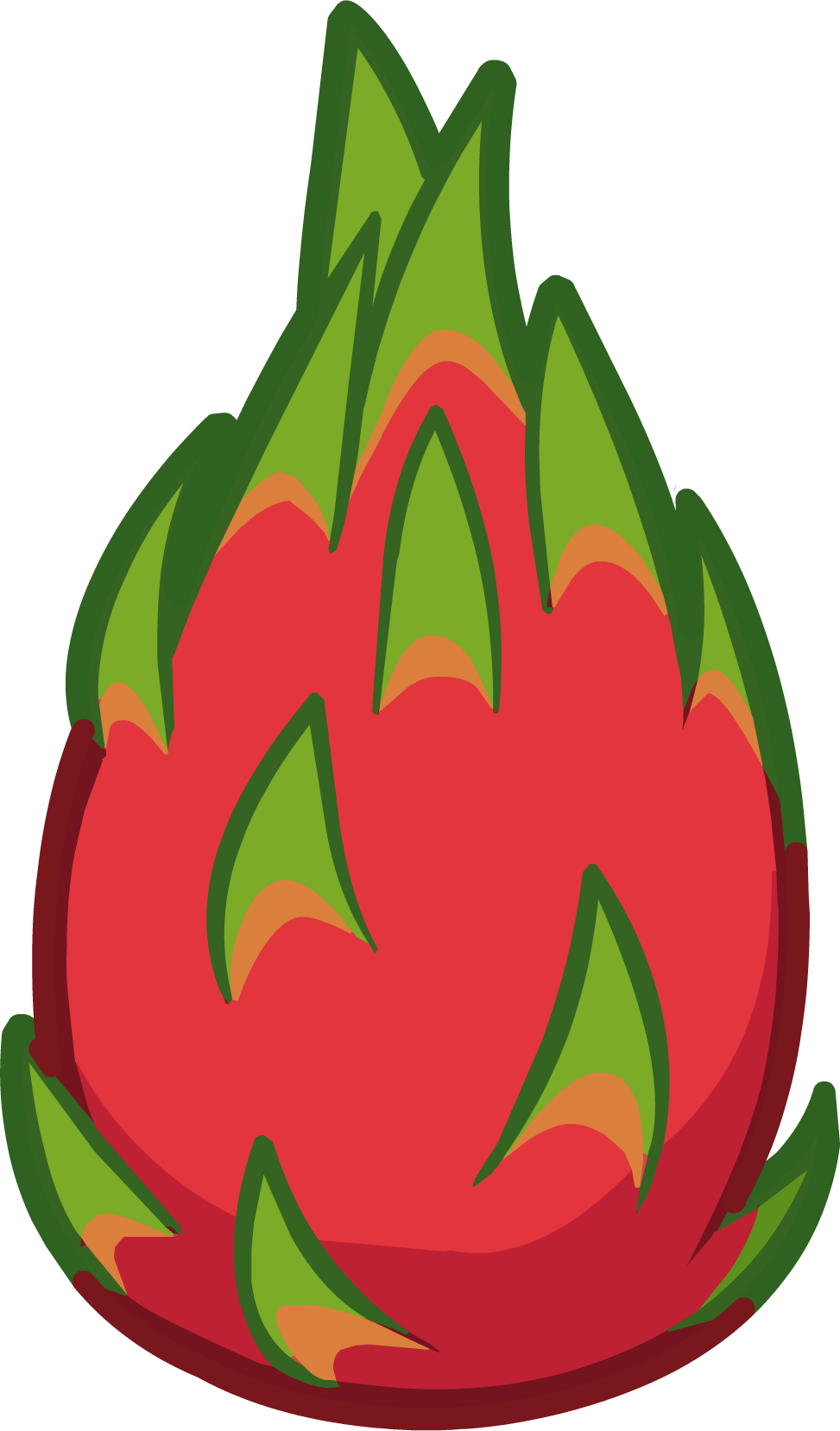 dragon fruit clipart free - photo #44