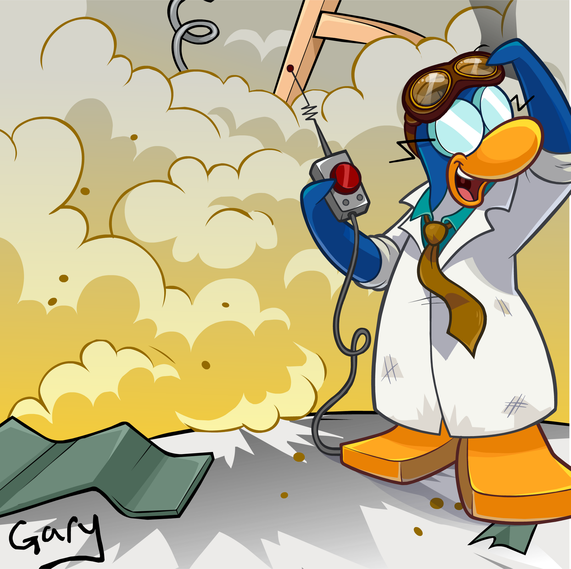 Resultado de imagen de club penguin gary
