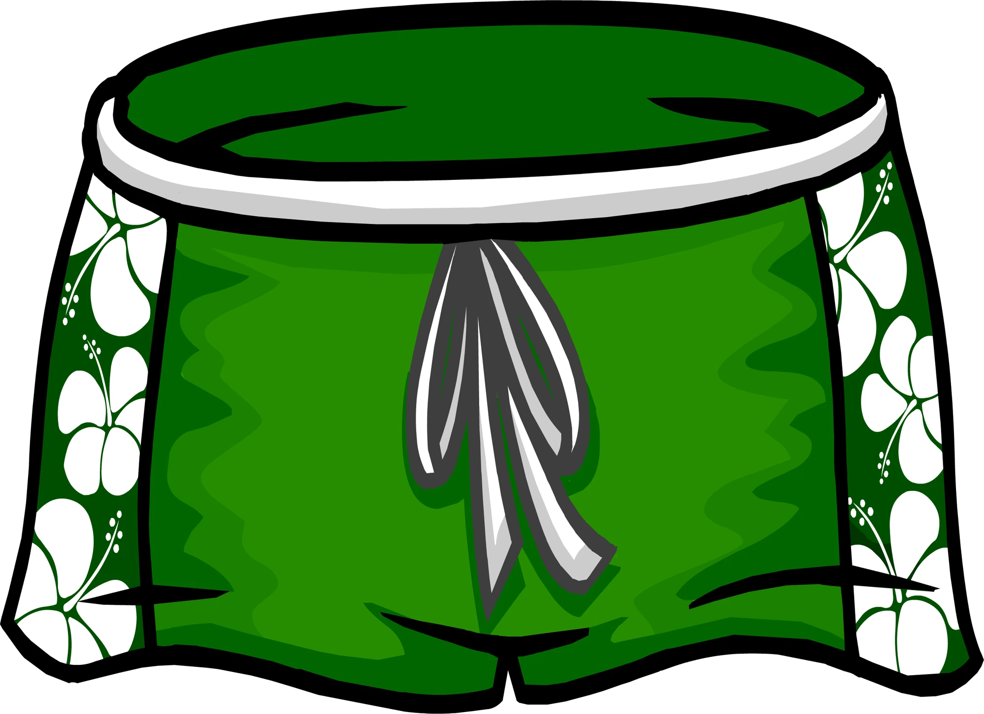 Green Hawaiian Shorts Club Penguin Wiki FANDOM powered by Wikia