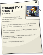 Penguin style secrets