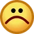 Sad Emoticon