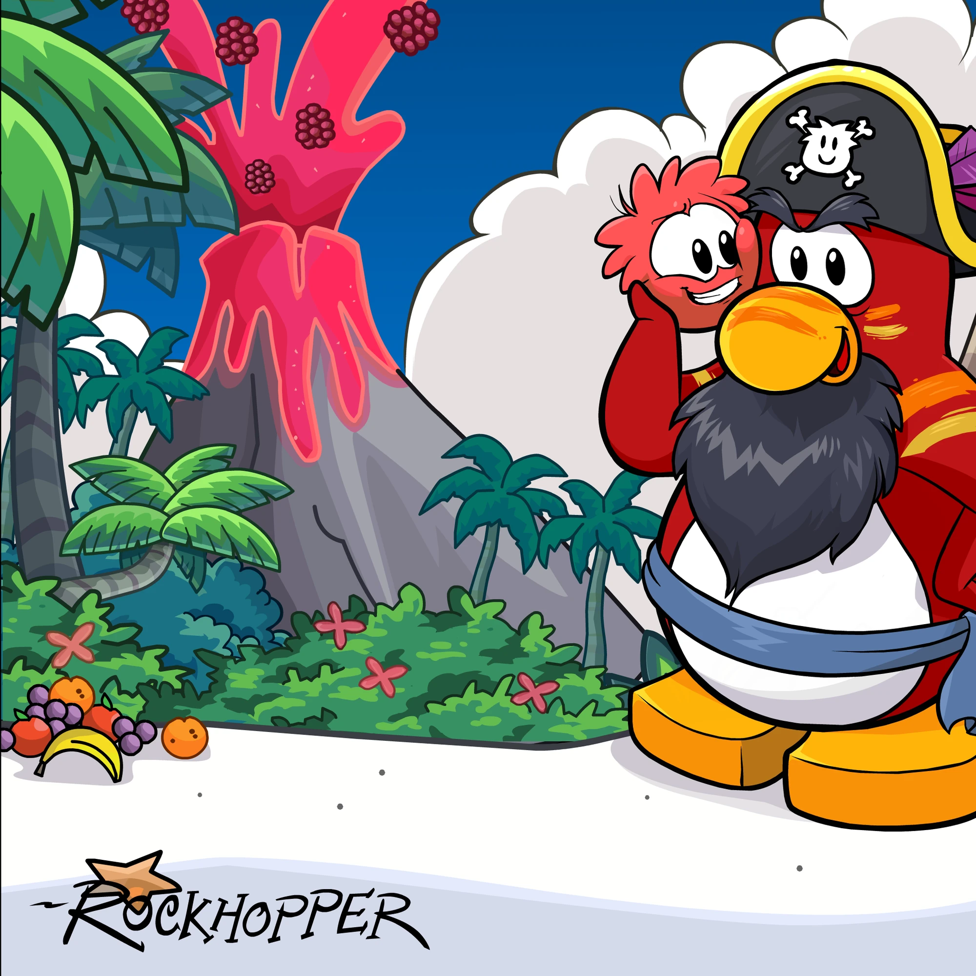Rockhopper's Tropical Background | Club Penguin Wiki | FANDOM powered