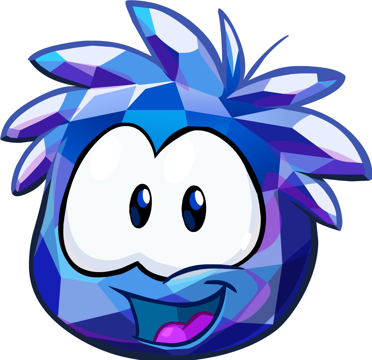 blue puffle plush