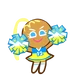Cheerleader Cookie