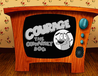 Courage the Cowardly Dog intertitle