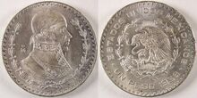Un peso 1958 Mexico
