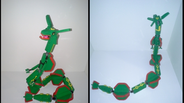 mega rayquaza lego