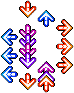 stepmania arrows stepmania arrows
