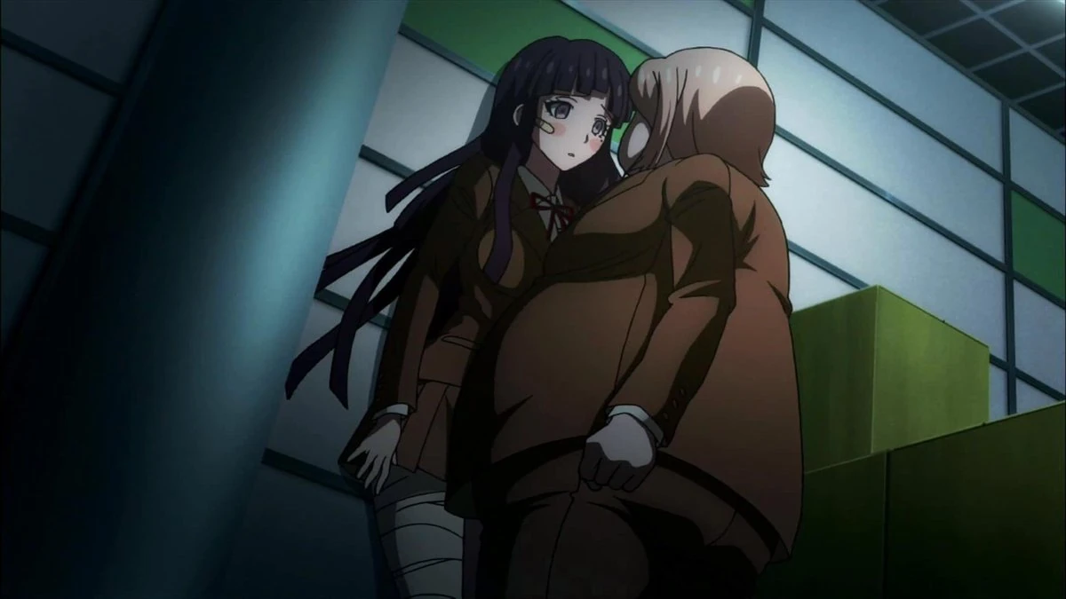 Image - Imposter asking Tsumiki.jpg | Dangan Ronpa Wiki | Fandom