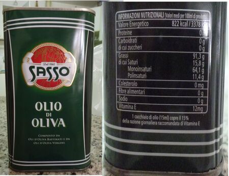 Sasso olio di oliva