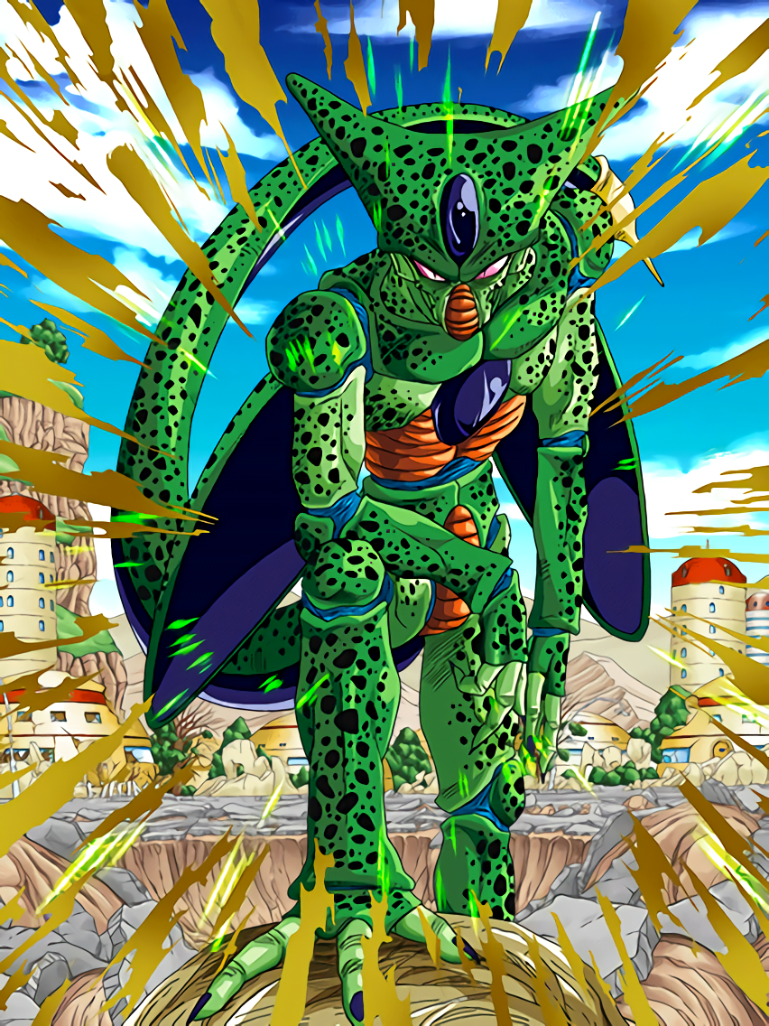 Android Evolution Cell (1st Form) Dragon Ball Z Dokkan Battle Wikia
