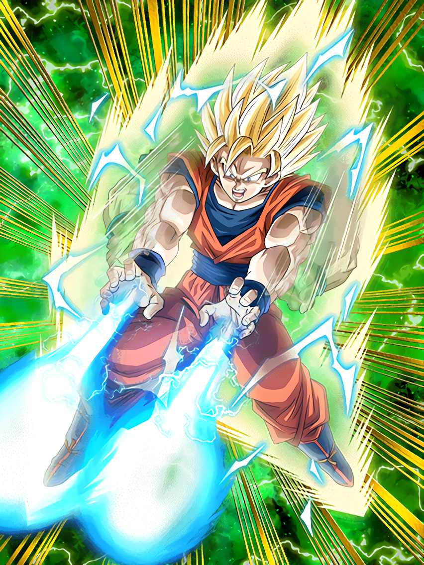 super saiyan 2 goku dokkan