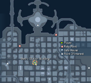 Metro Station Building map