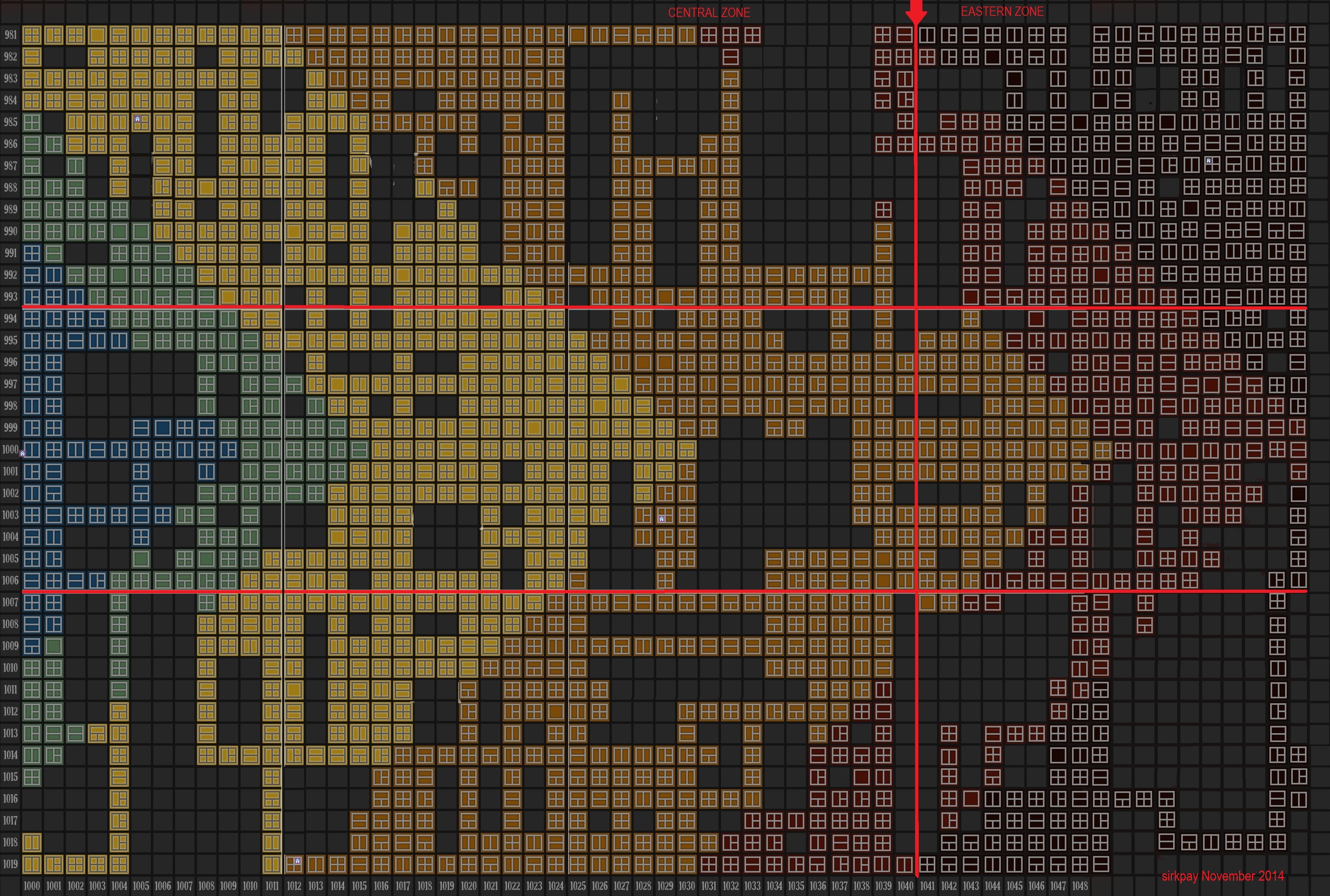 dead frontier map loot routes 2016 dead frontier map loot routes 2016