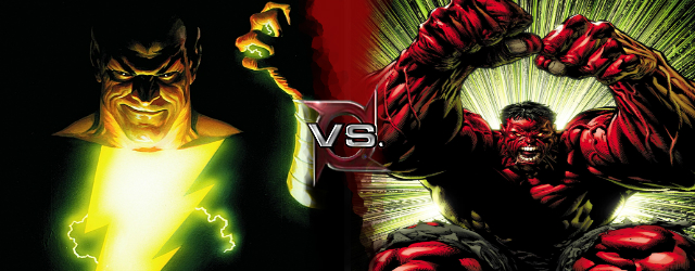 Black Adam(DC) VS Red Hulk(Marvel) | SpaceBattles