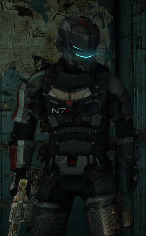 dead space mass effect armor dead space mass effect armor