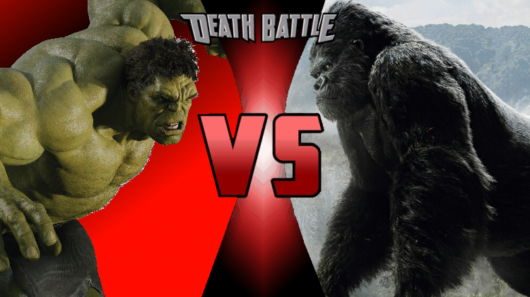 Image - Hulk vs King Kong.png DEATH BATTLE Wiki Fandom.