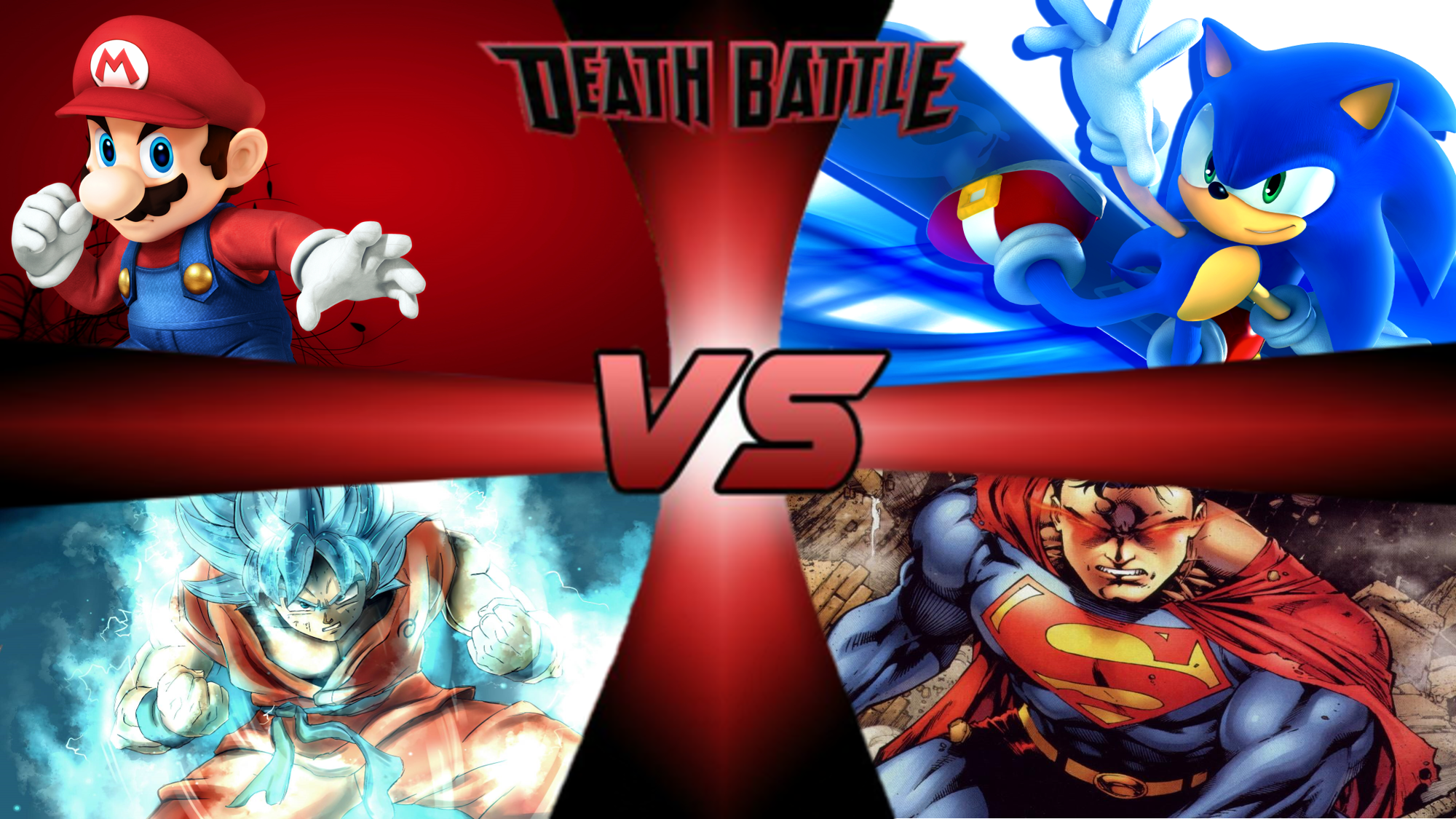 death battle sonic vs mario death battle sonic vs mario