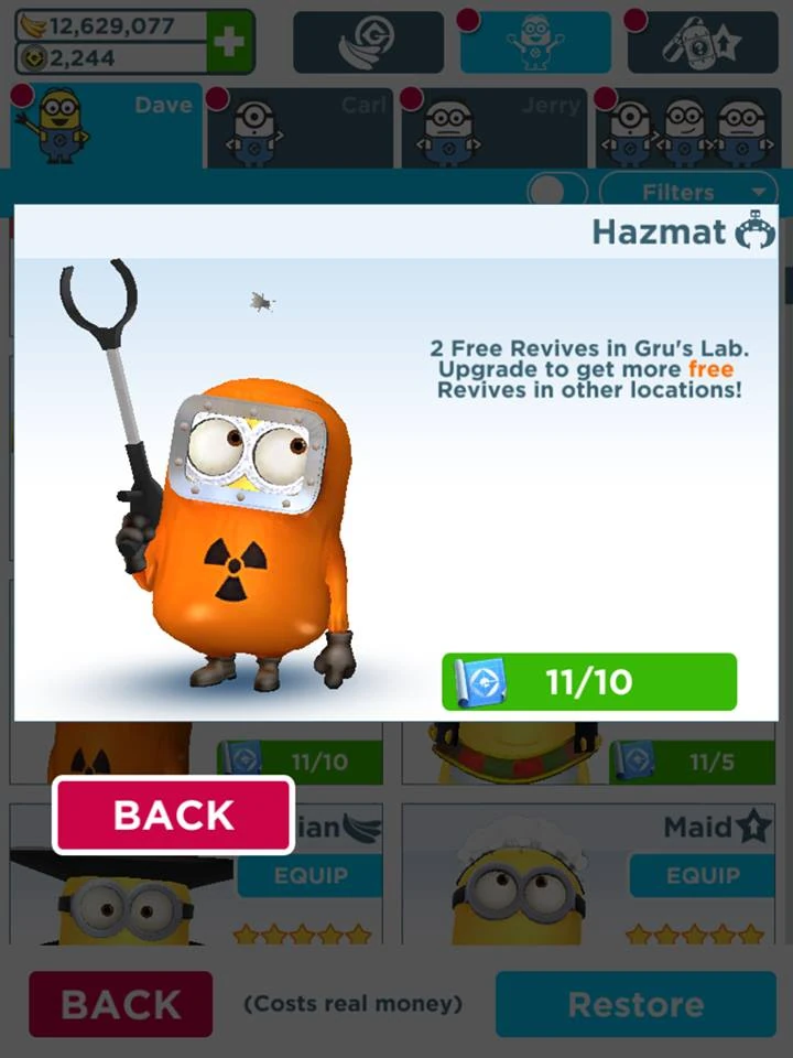 Hazmat Minion Costume Despicable Me Wiki FANDOM powered by Wikia