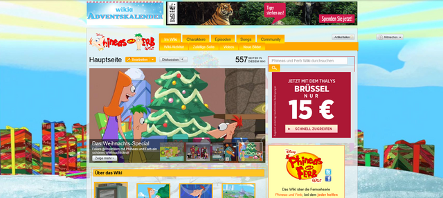Datei:Phineas und Ferb - Weihnachtsdesign.png