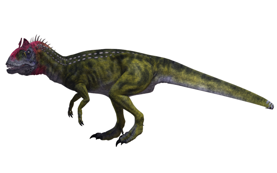 jurassic park cryolophosaurus
