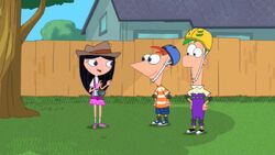 Isabella, Phineas and Ferb