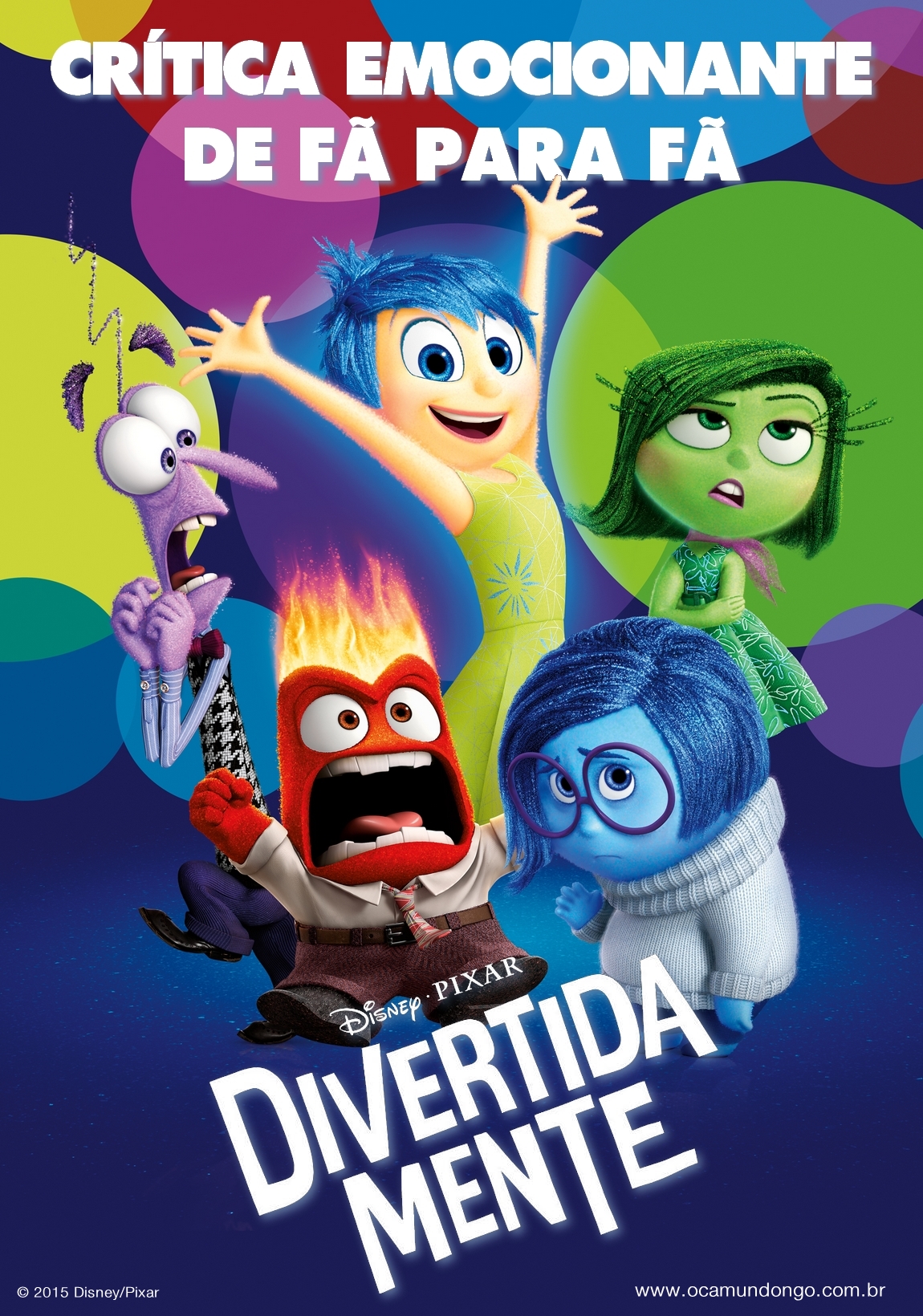 Divertida Mente (2015) BRrip Blu-Ray720p/1080p 5.1 Ch Dublado – Torrent Download