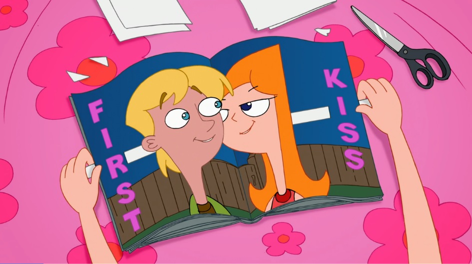 Image First Kiss Page In The Present That Candace Is