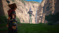 Rapunzel's Tower Kingdom Hearts