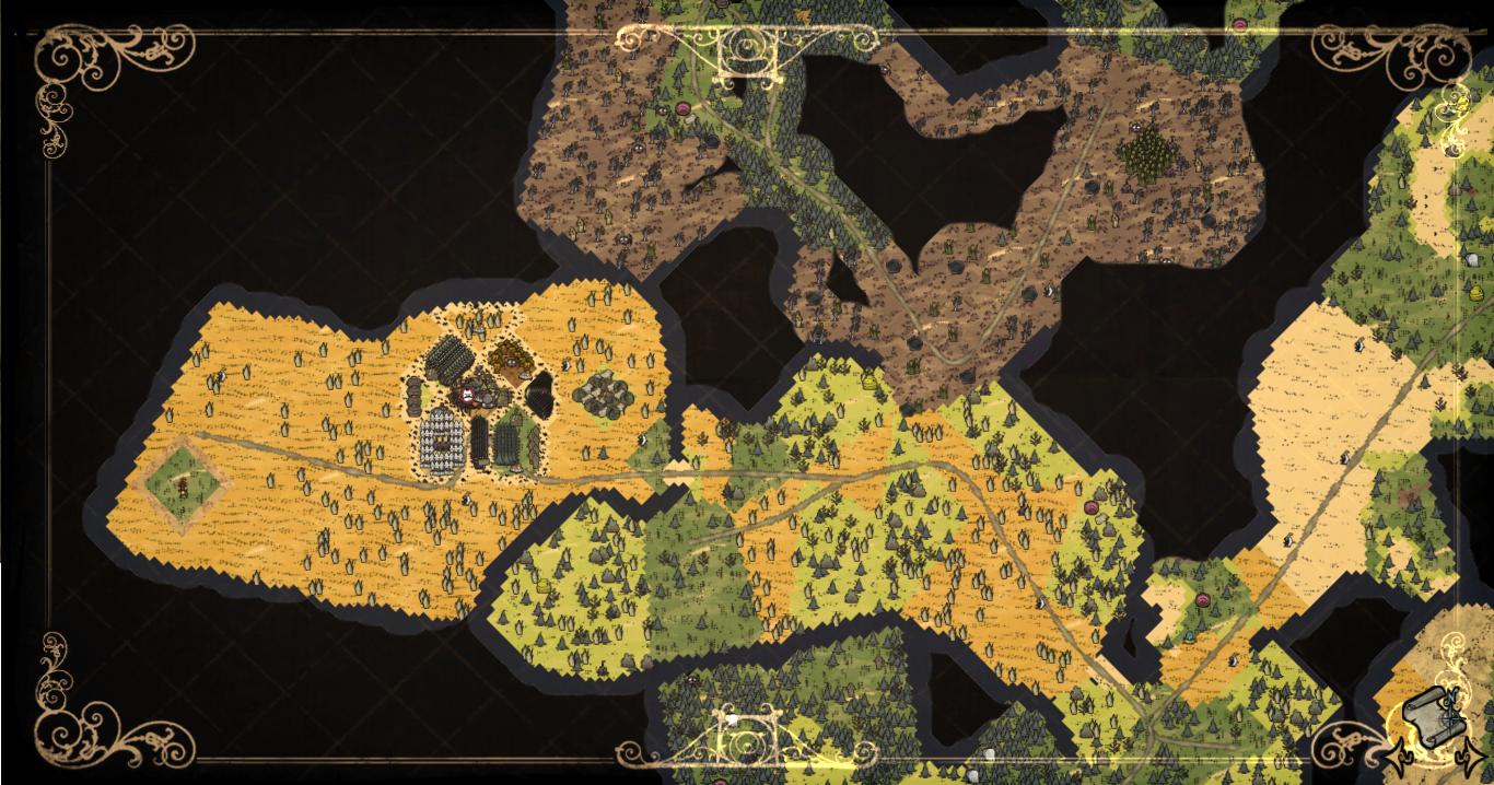 Map  Don't Starve game Wiki  Fandom powered by Wikia