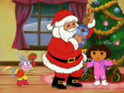 santa claus dora the explorer wiki fandom powered by wikia dora the explorer christmas carol adventure