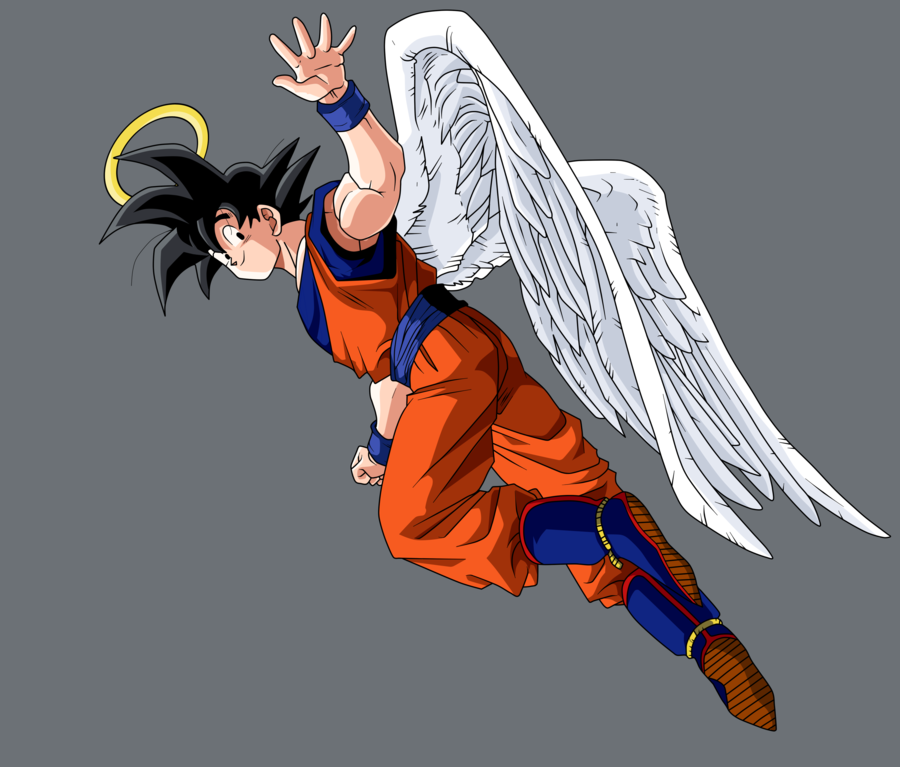 Angel Goku huh? 