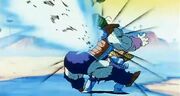 Vegeta mata a Zarbon