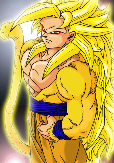 Render Sangoku Goku Dragon Ball Super Sayen Sayan  Dragon Ball  Animes et 