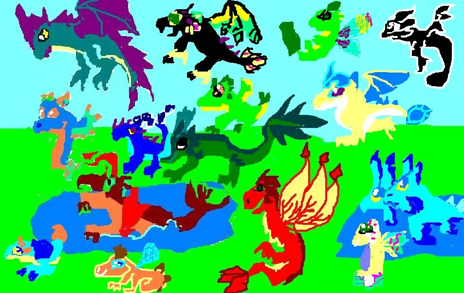 Image All gemstone dragons in DV.jpg DragonVale Wiki FANDOM