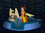Image result for harvey birdman and Princess Clara