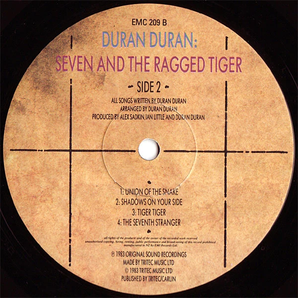 Image 120 seven and the ragged tiger album duran duran wikipedia EMI Music (New Zealand) EMC