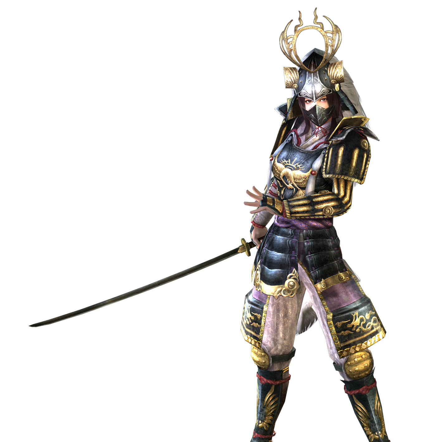 skyrim female samurai armor