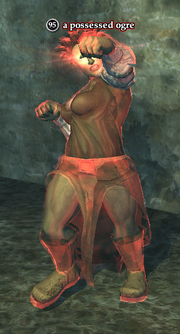 A possessed ogre