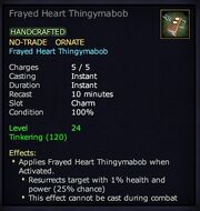Frayed Heart Thingymabob