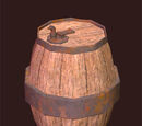 Upright Oak Keg