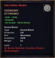 Pale Chitin Shield