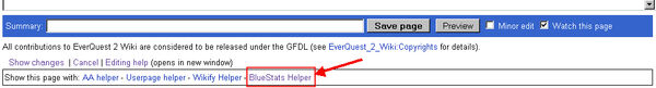Bluestat helper info