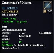 Quarterstaff of Discord