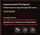 Superannuated Wristguard